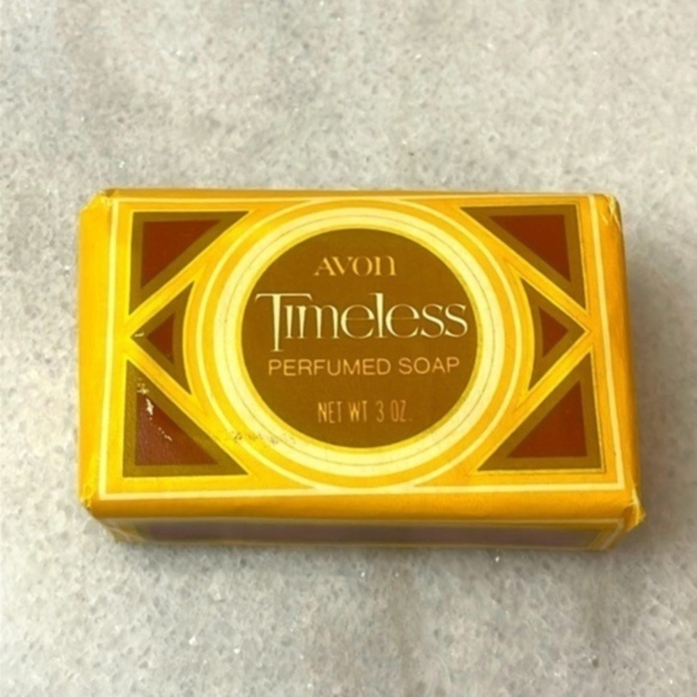 Vintage Avon Timeless Perfumed Soap Vintage Bar New 3oz.